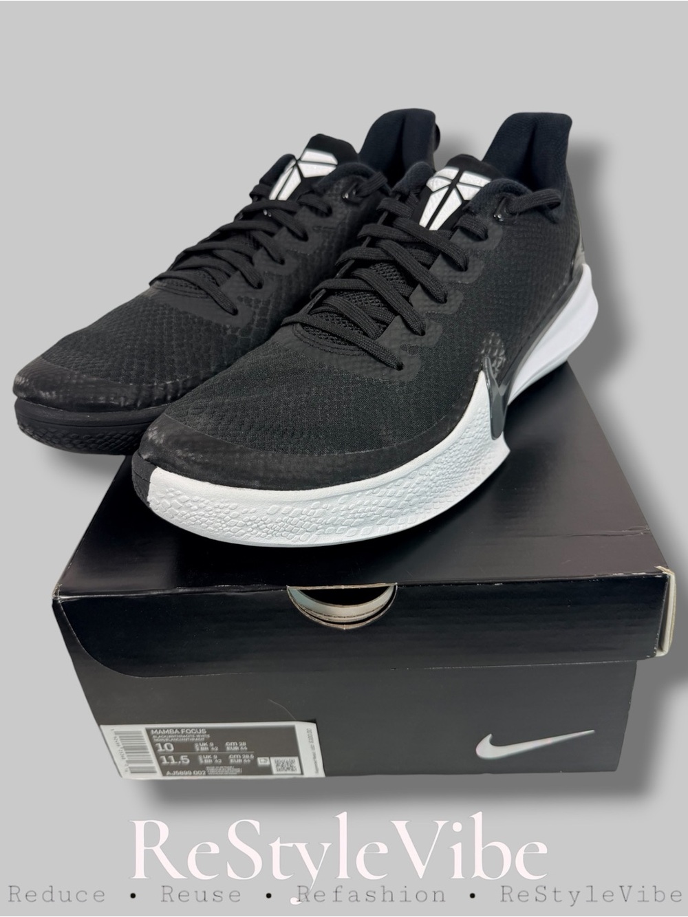 NIKE Men’s Size 10 Shoes Mamba Focus Kobe Basketball Style Athletic